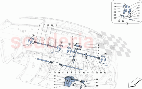 Part Diagram for Ferrari 309215