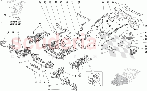 Part Diagram for Ferrari 985187330