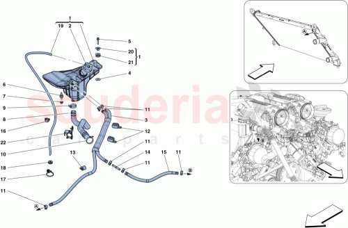 Part Diagram for Ferrari 323307