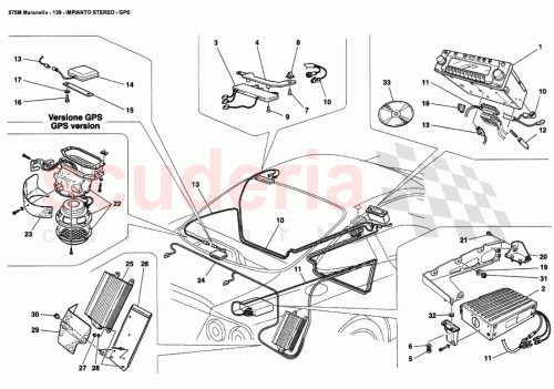 Part Diagram for Ferrari 177783