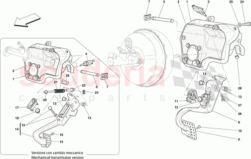 Part Diagram for Ferrari 201323