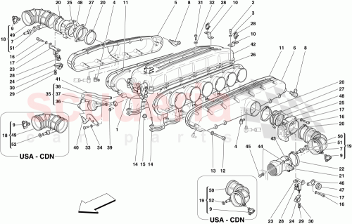 Part Diagram for Ferrari 198572