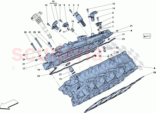 Part Diagram for Ferrari 329807