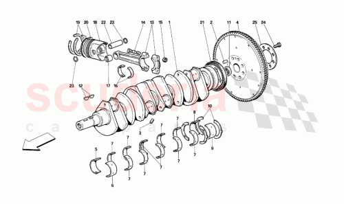 Part Diagram for Ferrari 138391