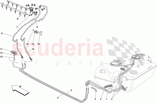 Part Diagram for Ferrari 262510