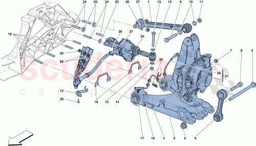 Part Diagram for Ferrari 330990