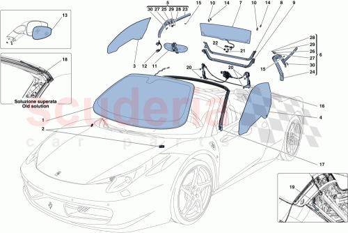 Part Diagram for Ferrari 83970700