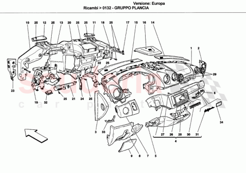 Part Diagram for Ferrari 809041