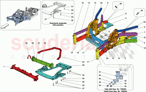 Part Diagram for Ferrari 296721