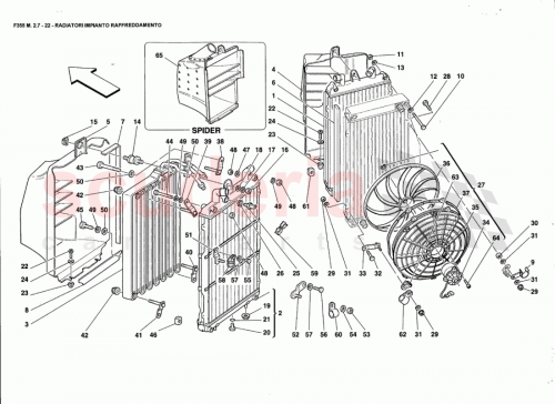 Part Diagram for Ferrari 166548