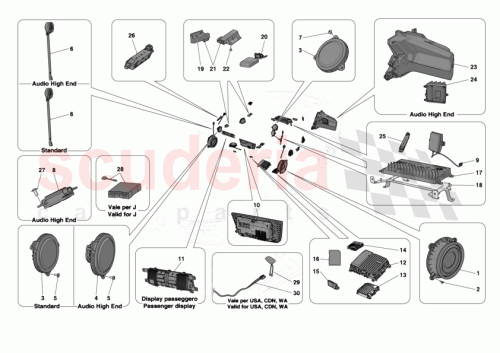 Part Diagram for Ferrari 055023969