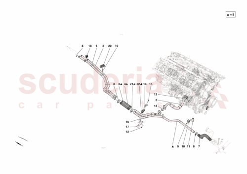 Part Diagram for Ferrari 000842587