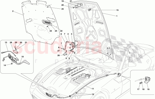 Part Diagram for Ferrari 68576800