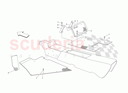 Part Diagram for Ferrari 69847800