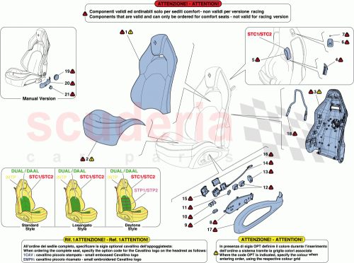 Part Diagram for Ferrari 88756100