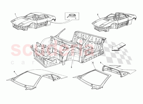 Part Diagram for Ferrari 63363000