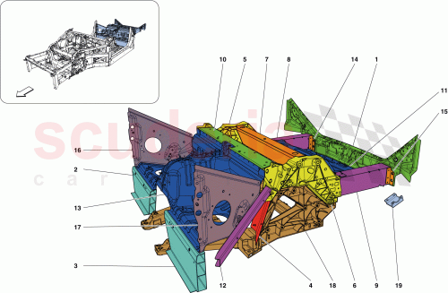 Part Diagram for Ferrari 292712