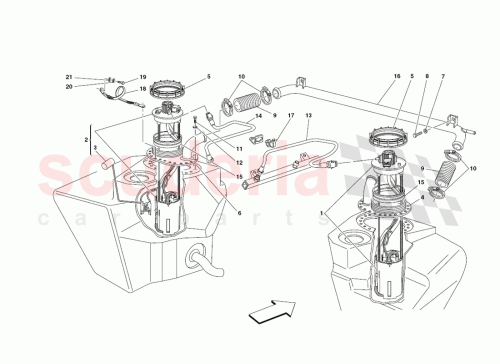 Part Diagram for Ferrari 239814