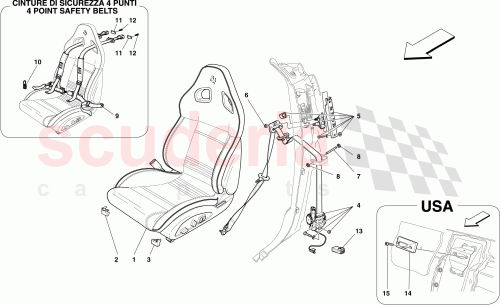 Part Diagram for Ferrari 83274800