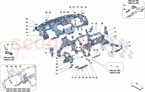 Part Diagram for Ferrari 88883800