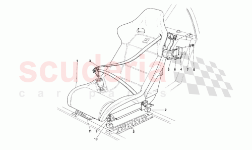 Part Diagram for Ferrari 62397800