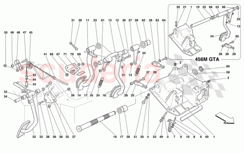 Part Diagram for Ferrari 156123