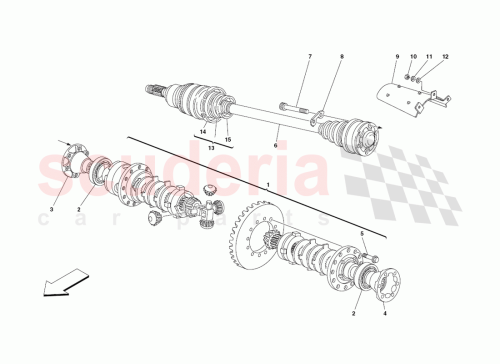 Part Diagram for Ferrari 199744
