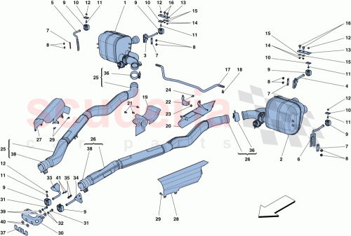 Part Diagram for Ferrari 266422
