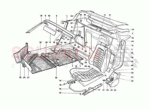 Part Diagram for Ferrari 60801600