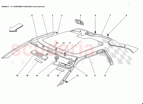 Part Diagram for Ferrari 643978