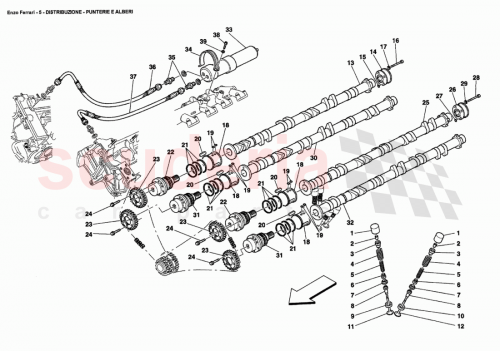 Part Diagram for Ferrari 187820