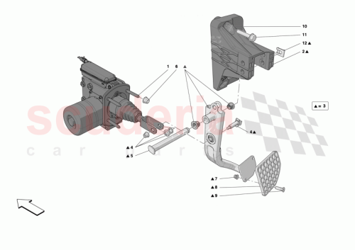 Part Diagram for Ferrari 000748913
