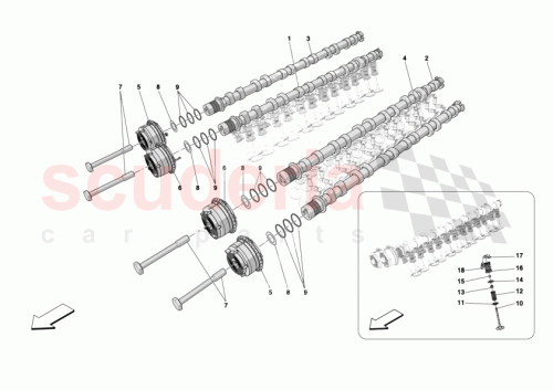 Part Diagram for Ferrari 973895