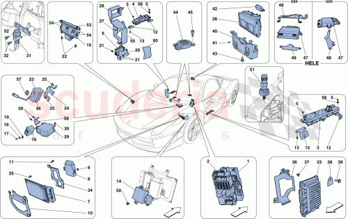 Part Diagram for Ferrari 263767