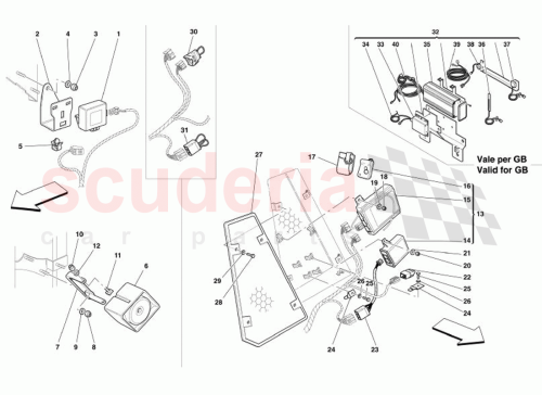 Part Diagram for Ferrari 194895