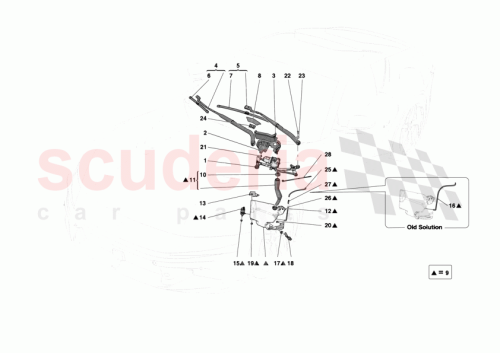Part Diagram for Ferrari 55042624