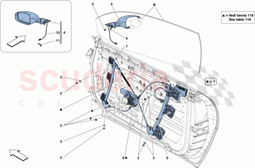 Part Diagram for Ferrari 87218010
