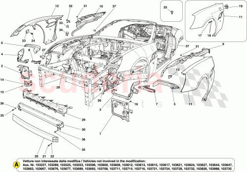 Part Diagram for Ferrari 84302811