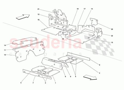Part Diagram for Ferrari 67045300