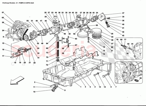 Part Diagram for Ferrari 12604270