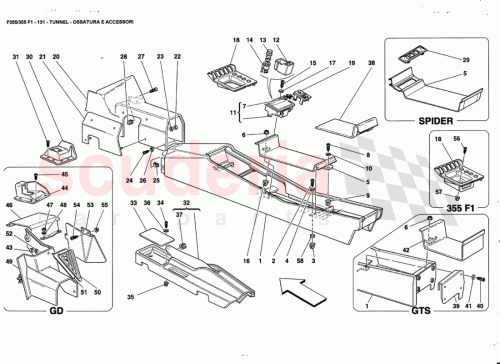 Part Diagram for Ferrari 652096