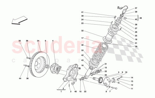 Part Diagram for Ferrari 156977