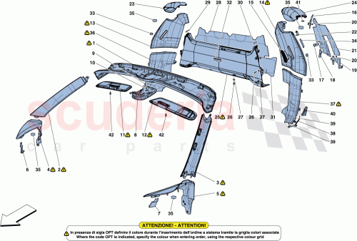 Part Diagram for Ferrari 87189100