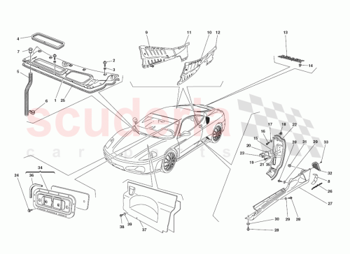 Part Diagram for Ferrari 83465300