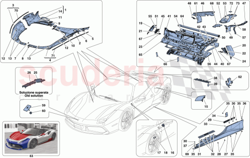 Part Diagram for Ferrari 88076100