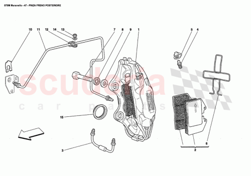 Part Diagram for Ferrari 175942