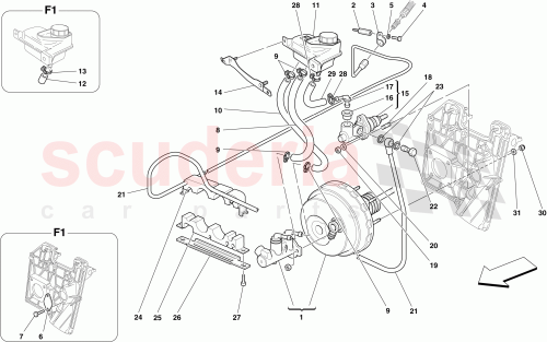Part Diagram for Ferrari 210758