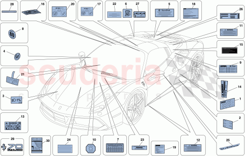 Part Diagram for Ferrari 339716