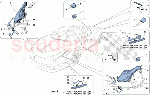 Part Diagram for Ferrari 248496