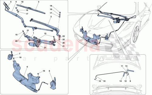 Part Diagram for Ferrari 80539000